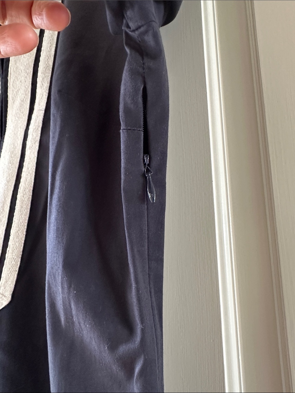 Tory Burch Navy Tunic Dress with White Contrast Trim size 6 - Picture 6 of 6
